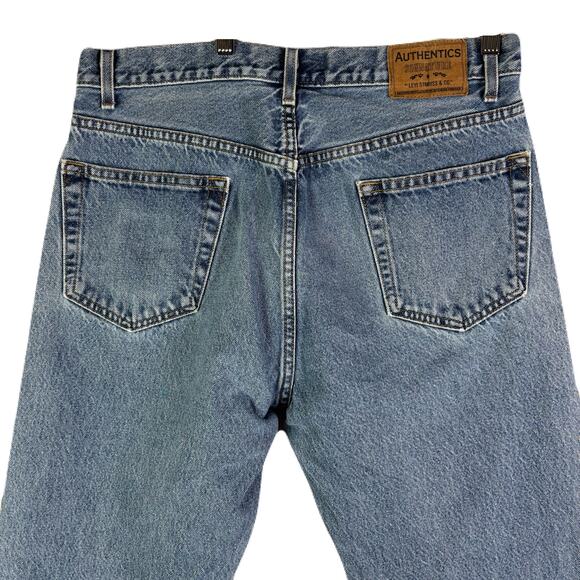 LEVIS Authentic Signature Regular Fit Jeans Men’s Size 36x32 - Picture 6 of 10